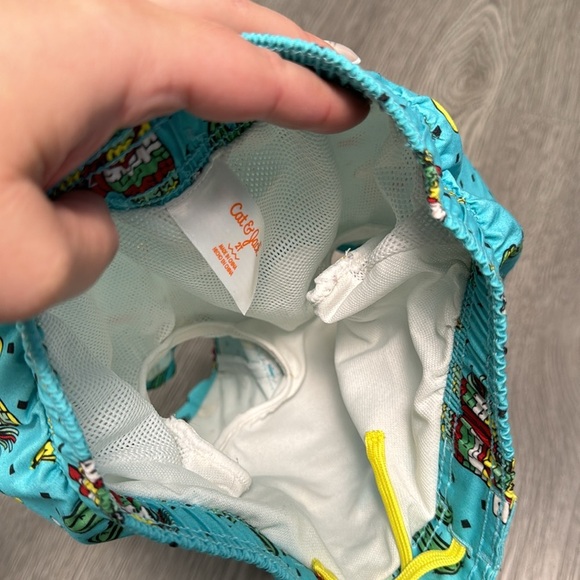 Boy's Toddler Cat & Jack Piñata Cactus Summer Bathing Suit Bottoms Size 2T - Picture 5 of 6